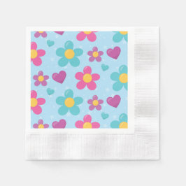 Sternenstaub Blüten Serviette
