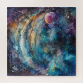 Sternenstaub-Galaxie-Puzzle Puzzle (Horizontal)