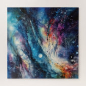 Sternenstaub-Galaxie-Puzzle Puzzle (Horizontal)