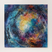 Sternenstaub-Galaxie-Puzzle Puzzle (Horizontal)