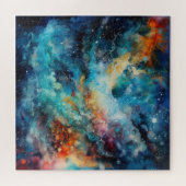 Sternenstaub-Galaxie-Puzzle Puzzle (Horizontal)