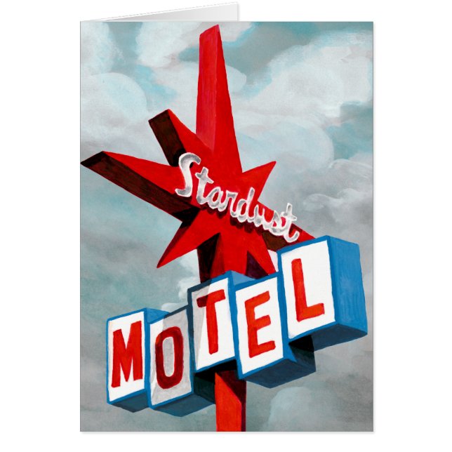 Sternenstaub-Motelschild (Vorne)