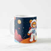 Sternenstaub-Teddy-Planeten-Entdecker Kaffeetasse (Vorderseite Links)