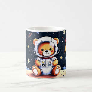 Sternenstaub-Teddy-Raketenträume Kaffeetasse