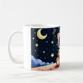 Sternenstaub-Teddy-Raketenträume Kaffeetasse (Links)