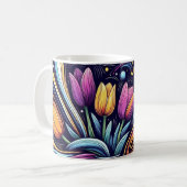 Sternenstaubgarten Kaffeetasse (Vorderseite Links)