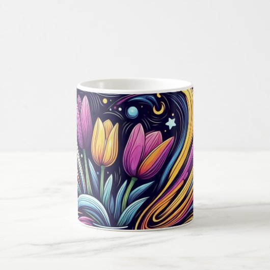 Sternenstaubgarten Kaffeetasse (Mittel)
