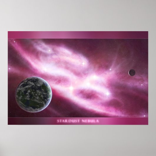 Sternenstaubnebel Poster (Vorne)