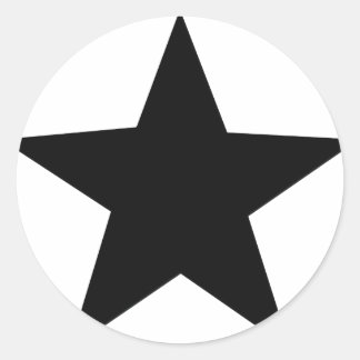 Sternensymbol Runder Aufkleber