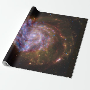 Sternentstehung im Pinwheel: M101 Galaxie Geschenkpapier