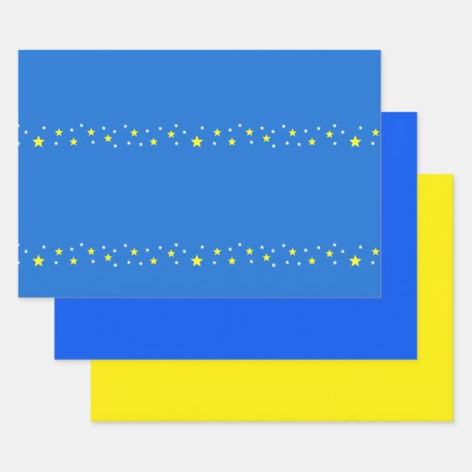 Sternenverpackungspapier Geschenkpapier Set (Set)