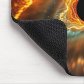 Sternenverschlinger – Kosmische Schwarze Loch Erup Mousepad (Ecke)
