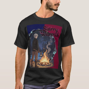 Sternenwärme - Lumberjack Anime-Junge am Lagerfeue T-Shirt