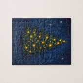 Sternenweiter Weihnachtsbaum | Post-Impressionisti Puzzle (Horizontal)
