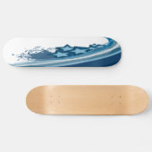 Sternenwelle Skateboard (Horizontal)