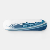 Sternenwelle Skateboard (Horizontal)