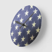 Sternenzange Runde Wanduhr (Winkel)