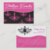 Sternereignisse Visitenkarte (Vorne/Hinten)