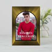 Sternexplosion Abschluss Einladung (Stehend vorne)