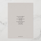 Sternexplosion Abschluss Einladung (Rückseite)