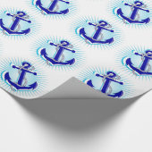 Sternexplosion-Anker Geschenkpapier (Ecke)