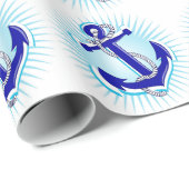 Sternexplosion-Anker Geschenkpapier (Rolleneckpunkt)