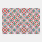 Sternexplosion, Berge, Rennbahn S Form Weihnachten Geschenkpapier Set (Vorderseite)