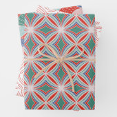 Sternexplosion, Berge, Rennbahn S Form Weihnachten Geschenkpapier Set (Beispiel)