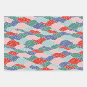 Sternexplosion, Berge, Rennbahn S Form Weihnachten Geschenkpapier Set (Vorderseite 3)