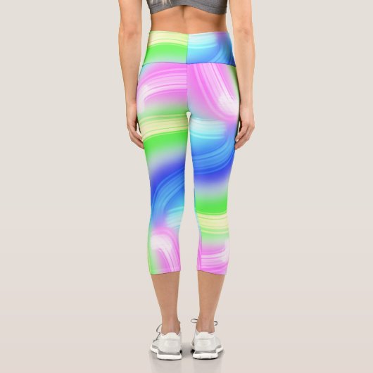 Sternexplosion Capri Leggings (Rückseite)