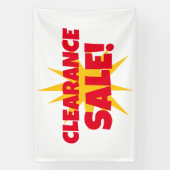 Sternexplosion Clearance Sale-Banner Banner (Vertikal)