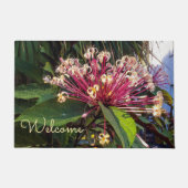 Sternexplosion Clerodendrum Blume Door Mat Fußmatte (Vorderseite)