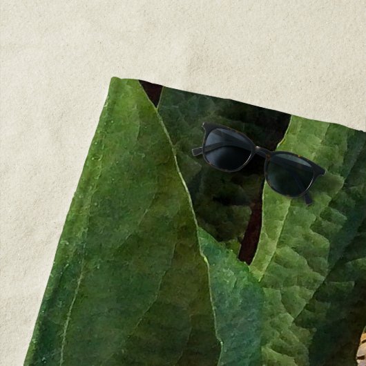 Sternexplosion Clerodendrum Blume Strandtuch (Beispiel)