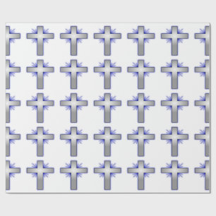 STERNEXPLOSION CROSS GESCHENKPAPIER