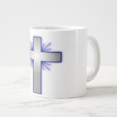 STERNEXPLOSION CROSS Jumbo-Tasse (Vorderseite Rechts)