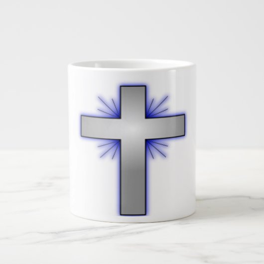 STERNEXPLOSION CROSS Jumbo-Tasse (Vorderseite)
