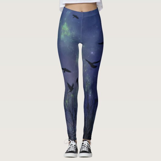 Sternexplosion Crows Leggings (Vorderseite)