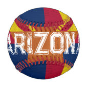 Sternexplosion der Flagge von Arizona Baseball (Vorderseite)