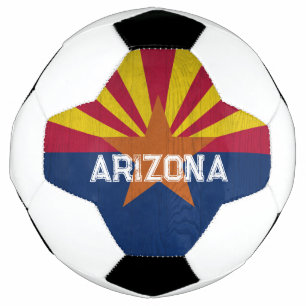 Sternexplosion der Flagge von Arizona Fußball