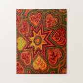 "Sternexplosion der Liebe" Jigsaw Puzzle (Vertikal)