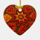 "Sternexplosion der Liebe" Ornament (Vorne)