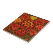 'Sternexplosion der Liebe' Trivet/Tile Fliese (Seite)