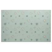 Sternexplosion des Atomalters Planeten Grün Stoff (Fat Quarter (45,7 x 55,9 cm))