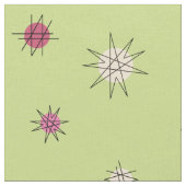 Sternexplosion des Atomzeitalters Stoff (Nahaufnahme)