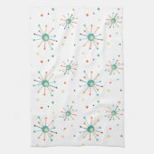 Sternexplosion des Atomzeitalters und Dots Mitte d Geschirrtuch (Vertikal)