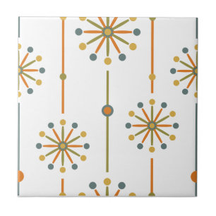 Sternexplosion des mittleren Jahrhunderts Strip Cu Fliese