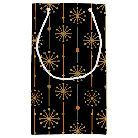 Sternexplosion des mittleren Jahrhunderts Strip Cu Kleine Geschenktüte (Rückseite)