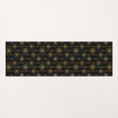 Sternexplosion des mittleren Jahrhunderts Strip Cu Yogamatte (Rückseite (Horizontal))