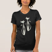 Sternexplosion Diamantkatzer T-Shirt (Vorderseite)