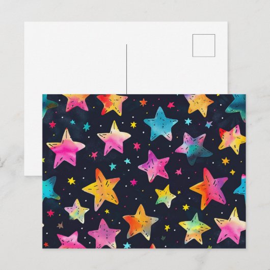 Sternexplosion Dreams Postkarte (Vorne/Hinten)